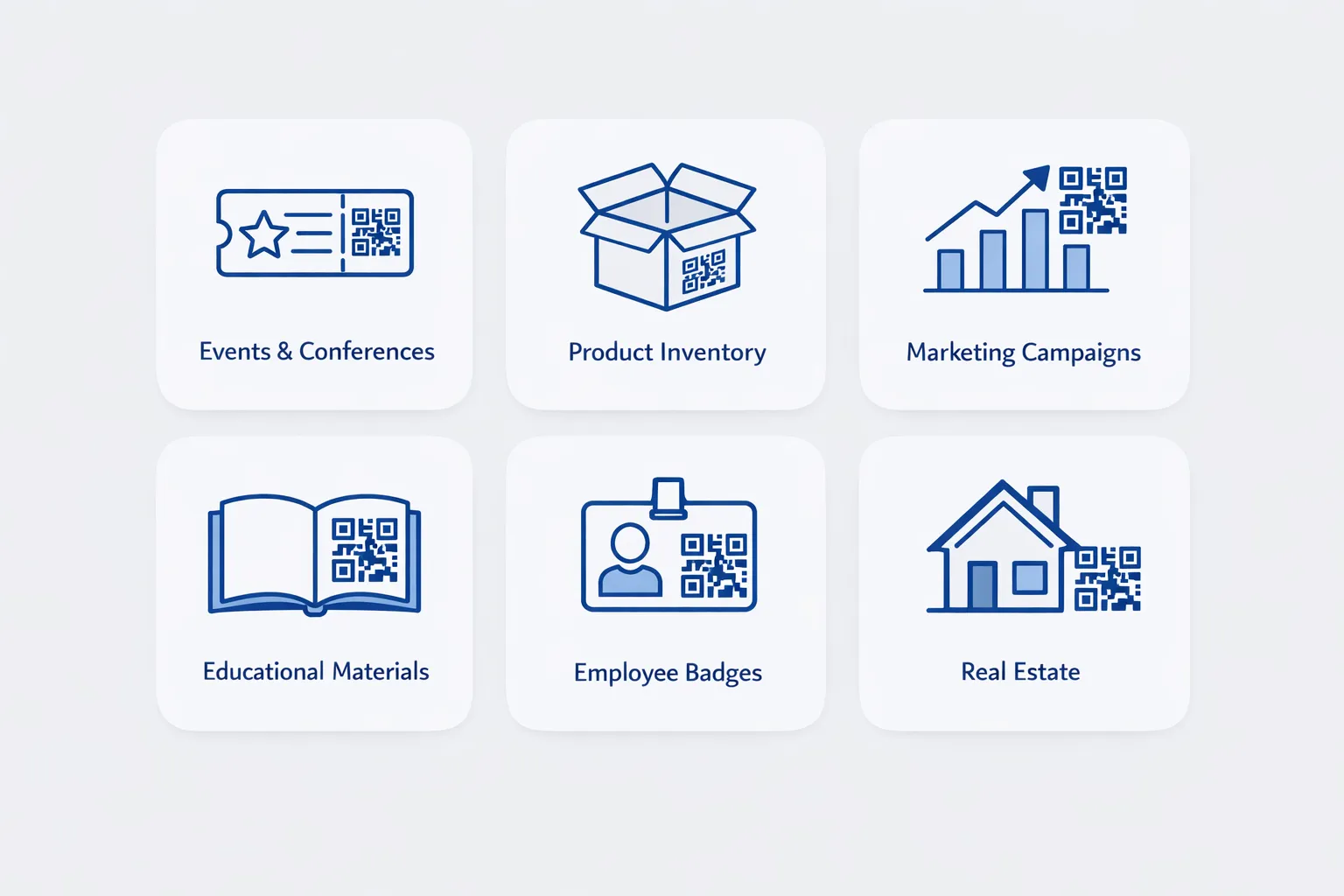 Common use cases for batch QR code generation